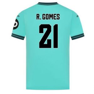Koszulka piłkarska Wolves Rodrigo Gomes #21 Koszulka Wyjazdowej 2025-26 Krótki Rękaw Koszulka piłkarska Wolves Rodrigo Gomes #21 Koszulka Wyjazdowej 2025-26 Krótki Rękaw