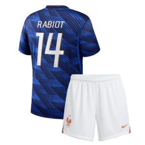 Koszulka piłkarska Francja Adrien Rabiot #14 Koszulka Podstawowej dziecięce MŚ 2026 +Krótkie Spodenk