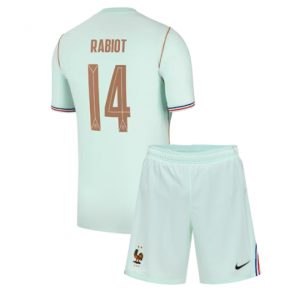 Koszulka piłkarska Francja Adrien Rabiot #14 Koszulka Wyjazdowej dziecięce MŚ 2026 +Krótkie Spodenk