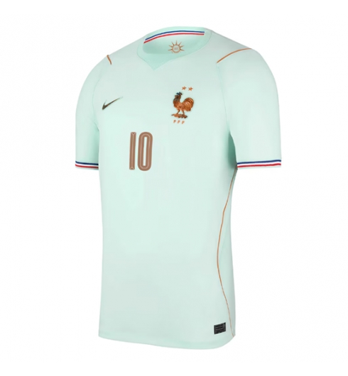 Koszulka piłkarska Francja Kylian Mbappe #10 Koszulka Wyjazdowej MŚ 2026 Krótki Rękaw 2 Koszulka piłkarska Francja Kylian Mbappe #10 Koszulka Wyjazdowej MŚ 2026 Krótki Rękaw