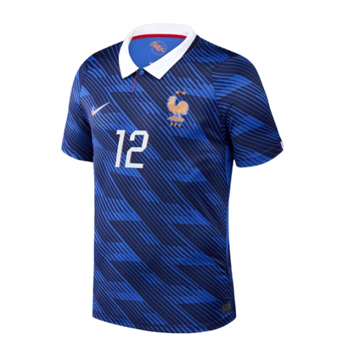 Koszulka piłkarska Francja Randal Kolo Muani #12 Koszulka Podstawowej MŚ 2026 Krótki Rękaw 2 Koszulka piłkarska Francja Randal Kolo Muani #12 Koszulka Podstawowej MŚ 2026 Krótki Rękaw