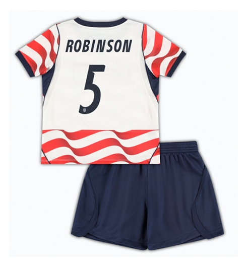 Koszulka piłkarska Stany Zjednoczone Antonee Robinson #5 Koszulka Podstawowej dziecięce MŚ 2026 +Krótkie Spodenk Koszulka piłkarska Stany Zjednoczone Antonee Robinson #5 Koszulka Podstawowej dziecięce MŚ 2026 +Krótkie Spodenk