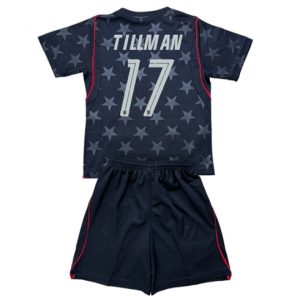Koszulka piłkarska Stany Zjednoczone Malik Tillman #17 Koszulka Wyjazdowej dziecięce MŚ 2026 +Krótkie Spodenk