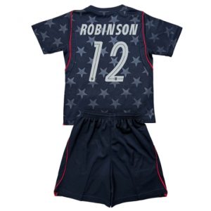 Koszulka piłkarska Stany Zjednoczone Miles Robinson #12 Koszulka Wyjazdowej dziecięce MŚ 2026 +Krótkie Spodenk