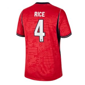 Koszulka piłkarska Anglia Declan Rice #4 Koszulka Wyjazdowej MŚ 2026 Krótki Rękaw