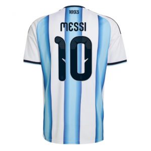Koszulka piłkarska Argentyna Lionel Messi #10 Koszulka Podstawowej MŚ 2026 Krótki Rękaw