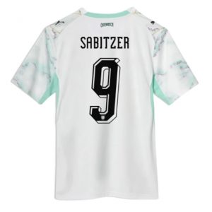 Koszulka piłkarska Austria Marcel Sabitzer #9 Koszulka Wyjazdowej MŚ 2026 Krótki Rękaw Koszulka piłkarska Austria Marcel Sabitzer #9 Koszulka Wyjazdowej MŚ 2026 Krótki Rękaw