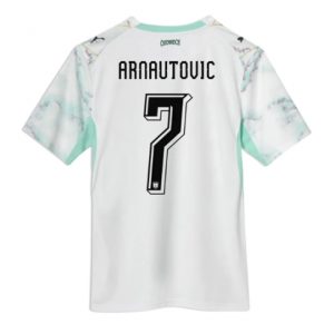 Koszulka piłkarska Austria Marko Arnautovic #7 Koszulka Wyjazdowej MŚ 2026 Krótki Rękaw Koszulka piłkarska Austria Marko Arnautovic #7 Koszulka Wyjazdowej MŚ 2026 Krótki Rękaw