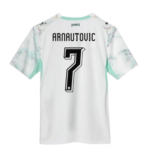 Koszulka piłkarska Austria Marko Arnautovic #7 Koszulka Wyjazdowej MŚ 2026 Krótki Rękaw Koszulka piłkarska Austria Marko Arnautovic #7 Koszulka Wyjazdowej MŚ 2026 Krótki Rękaw