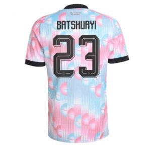 Koszulka piłkarska Belgia Michy Batshuayi #23 Koszulka Wyjazdowej MŚ 2026 Krótki Rękaw