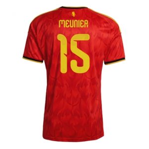 Koszulka piłkarska Belgia Thomas Meunier #15 Koszulka Podstawowej MŚ 2026 Krótki Rękaw