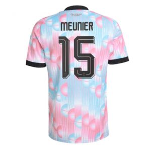 Koszulka piłkarska Belgia Thomas Meunier #15 Koszulka Wyjazdowej MŚ 2026 Krótki Rękaw
