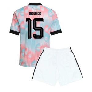 Koszulka piłkarska Belgia Thomas Meunier #15 Koszulka Wyjazdowej dziecięce MŚ 2026 +Krótkie Spodenk