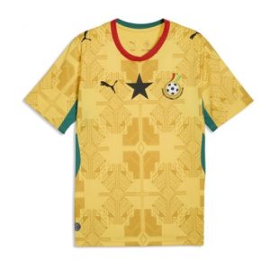 Koszulka piłkarska Ghana Koszulka Wyjazdowej MŚ 2026 Krótki Rękaw