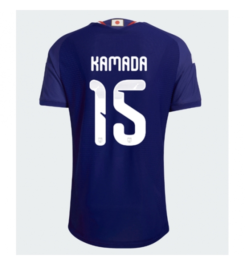 Koszulka piłkarska Japonia Daichi Kamada #15 Koszulka Podstawowej MŚ 2026 Krótki Rękaw Koszulka piłkarska Japonia Daichi Kamada #15 Koszulka Podstawowej MŚ 2026 Krótki Rękaw
