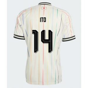 Koszulka piłkarska Japonia Junya Ito #14 Koszulka Wyjazdowej MŚ 2026 Krótki Rękaw Koszulka piłkarska Japonia Junya Ito #14 Koszulka Wyjazdowej MŚ 2026 Krótki Rękaw