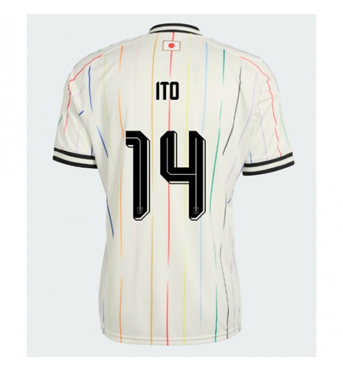 Koszulka piłkarska Japonia Junya Ito #14 Koszulka Wyjazdowej MŚ 2026 Krótki Rękaw Koszulka piłkarska Japonia Junya Ito #14 Koszulka Wyjazdowej MŚ 2026 Krótki Rękaw