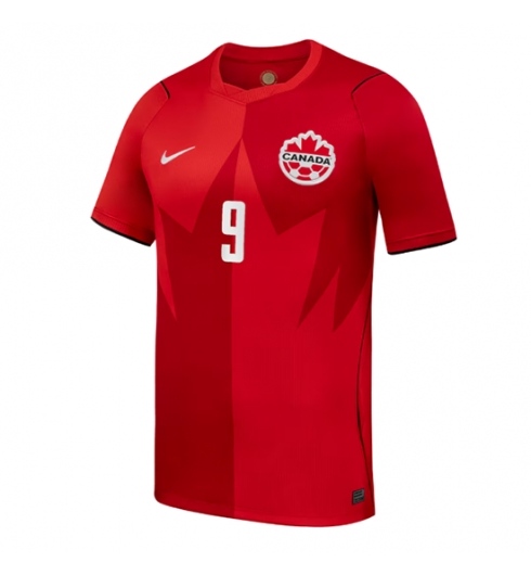 Koszulka piłkarska Kanada Cyle Larin #9 Koszulka Podstawowej MŚ 2026 Krótki Rękaw 2 Koszulka piłkarska Kanada Cyle Larin #9 Koszulka Podstawowej MŚ 2026 Krótki Rękaw