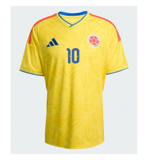 Koszulka piłkarska Kolumbia James Rodriguez #10 Koszulka Podstawowej MŚ 2026 Krótki Rękaw 2 Koszulka piłkarska Kolumbia James Rodriguez #10 Koszulka Podstawowej MŚ 2026 Krótki Rękaw