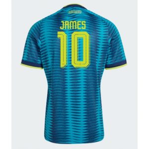 Koszulka piłkarska Kolumbia James Rodriguez #10 Koszulka Wyjazdowej MŚ 2026 Krótki Rękaw Koszulka piłkarska Kolumbia James Rodriguez #10 Koszulka Wyjazdowej MŚ 2026 Krótki Rękaw