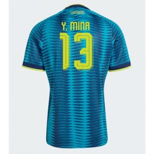 Koszulka piłkarska Kolumbia Yerry Mina #13 Koszulka Wyjazdowej MŚ 2026 Krótki Rękaw Koszulka piłkarska Kolumbia Yerry Mina #13 Koszulka Wyjazdowej MŚ 2026 Krótki Rękaw