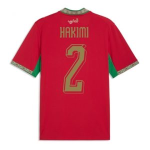 Koszulka piłkarska Maroko Achraf Hakimi #2 Koszulka Podstawowej MŚ 2026 Krótki Rękaw Koszulka piłkarska Maroko Achraf Hakimi #2 Koszulka Podstawowej MŚ 2026 Krótki Rękaw