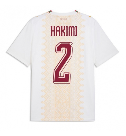 Koszulka piłkarska Maroko Achraf Hakimi #2 Koszulka Wyjazdowej MŚ 2026 Krótki Rękaw Koszulka piłkarska Maroko Achraf Hakimi #2 Koszulka Wyjazdowej MŚ 2026 Krótki Rękaw