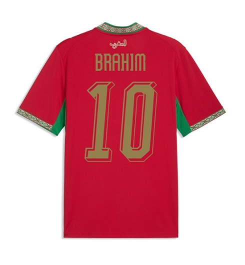 Koszulka piłkarska Maroko Brahim Diaz #10 Koszulka Podstawowej MŚ 2026 Krótki Rękaw Koszulka piłkarska Maroko Brahim Diaz #10 Koszulka Podstawowej MŚ 2026 Krótki Rękaw