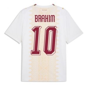 Koszulka piłkarska Maroko Brahim Diaz #10 Koszulka Wyjazdowej MŚ 2026 Krótki Rękaw Koszulka piłkarska Maroko Brahim Diaz #10 Koszulka Wyjazdowej MŚ 2026 Krótki Rękaw