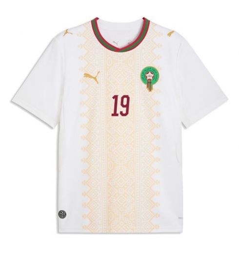 Koszulka piłkarska Maroko Youssef En-Nesyri #19 Koszulka Wyjazdowej MŚ 2026 Krótki Rękaw 2 Koszulka piłkarska Maroko Youssef En-Nesyri #19 Koszulka Wyjazdowej MŚ 2026 Krótki Rękaw