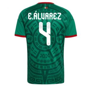 Koszulka piłkarska Meksyk Edson Alvarez #4 Koszulka Podstawowej MŚ 2026 Krótki Rękaw