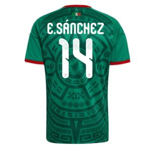 Koszulka piłkarska Meksyk Erick Sanchez #14 Koszulka Podstawowej MŚ 2026 Krótki Rękaw