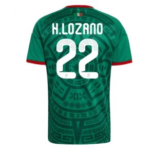 Koszulka piłkarska Meksyk Hirving Lozano #22 Koszulka Podstawowej MŚ 2026 Krótki Rękaw