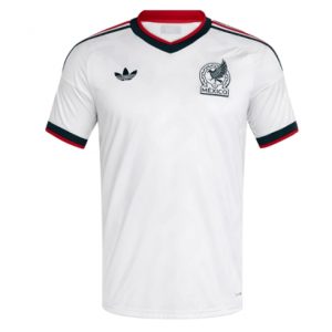 Koszulka piłkarska Meksyk Koszulka Wyjazdowej MŚ 2026 Krótki Rękaw