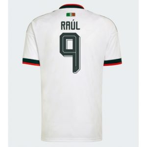 Koszulka piłkarska Meksyk Raul Jimenez #9 Koszulka Wyjazdowej MŚ 2026 Krótki Rękaw