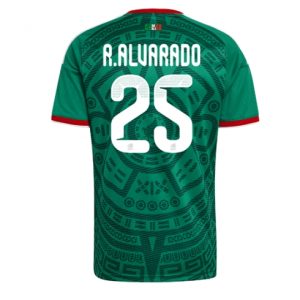 Koszulka piłkarska Meksyk Roberto Alvarado #25 Koszulka Podstawowej MŚ 2026 Krótki Rękaw