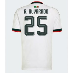 Koszulka piłkarska Meksyk Roberto Alvarado #25 Koszulka Wyjazdowej MŚ 2026 Krótki Rękaw