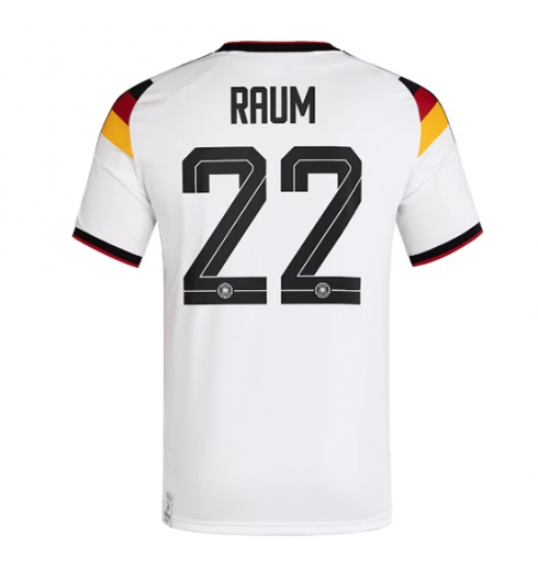 Koszulka piłkarska Niemcy David Raum #22 Koszulka Podstawowej MŚ 2026 Krótki Rękaw Koszulka piłkarska Niemcy David Raum #22 Koszulka Podstawowej MŚ 2026 Krótki Rękaw