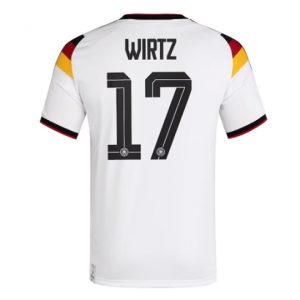 Koszulka piłkarska Niemcy Florian Wirtz #17 Koszulka Podstawowej MŚ 2026 Krótki Rękaw Koszulka piłkarska Niemcy Florian Wirtz #17 Koszulka Podstawowej MŚ 2026 Krótki Rękaw