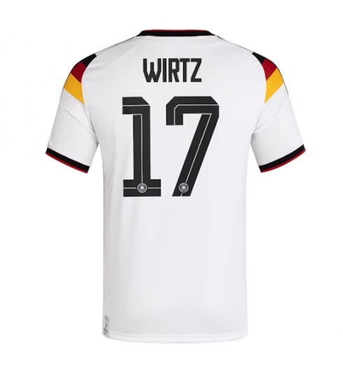 Koszulka piłkarska Niemcy Florian Wirtz #17 Koszulka Podstawowej MŚ 2026 Krótki Rękaw Koszulka piłkarska Niemcy Florian Wirtz #17 Koszulka Podstawowej MŚ 2026 Krótki Rękaw