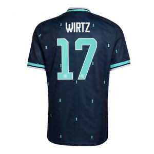 Koszulka piłkarska Niemcy Florian Wirtz #17 Koszulka Wyjazdowej MŚ 2026 Krótki Rękaw Koszulka piłkarska Niemcy Florian Wirtz #17 Koszulka Wyjazdowej MŚ 2026 Krótki Rękaw