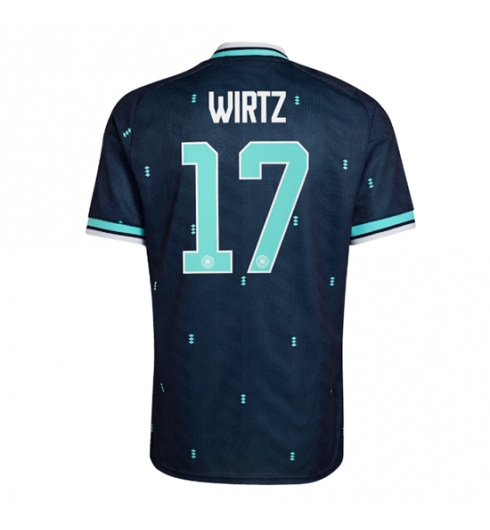 Koszulka piłkarska Niemcy Florian Wirtz #17 Koszulka Wyjazdowej MŚ 2026 Krótki Rękaw Koszulka piłkarska Niemcy Florian Wirtz #17 Koszulka Wyjazdowej MŚ 2026 Krótki Rękaw