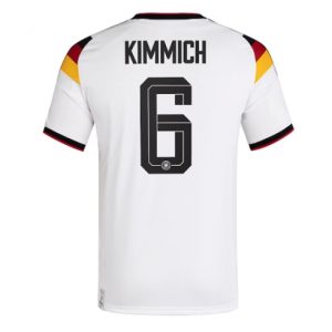 Koszulka piłkarska Niemcy Joshua Kimmich #6 Koszulka Podstawowej MŚ 2026 Krótki Rękaw Koszulka piłkarska Niemcy Joshua Kimmich #6 Koszulka Podstawowej MŚ 2026 Krótki Rękaw