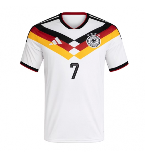 Koszulka piłkarska Niemcy Kai Havertz #7 Koszulka Podstawowej MŚ 2026 Krótki Rękaw 2 Koszulka piłkarska Niemcy Kai Havertz #7 Koszulka Podstawowej MŚ 2026 Krótki Rękaw