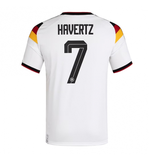 Koszulka piłkarska Niemcy Kai Havertz #7 Koszulka Podstawowej MŚ 2026 Krótki Rękaw Koszulka piłkarska Niemcy Kai Havertz #7 Koszulka Podstawowej MŚ 2026 Krótki Rękaw