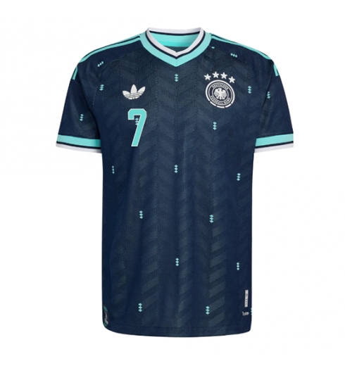 Koszulka piłkarska Niemcy Kai Havertz #7 Koszulka Wyjazdowej MŚ 2026 Krótki Rękaw 2 Koszulka piłkarska Niemcy Kai Havertz #7 Koszulka Wyjazdowej MŚ 2026 Krótki Rękaw