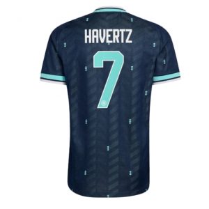 Koszulka piłkarska Niemcy Kai Havertz #7 Koszulka Wyjazdowej MŚ 2026 Krótki Rękaw Koszulka piłkarska Niemcy Kai Havertz #7 Koszulka Wyjazdowej MŚ 2026 Krótki Rękaw