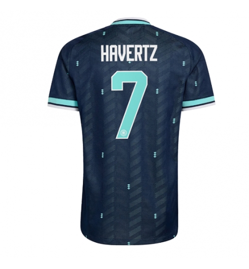 Koszulka piłkarska Niemcy Kai Havertz #7 Koszulka Wyjazdowej MŚ 2026 Krótki Rękaw Koszulka piłkarska Niemcy Kai Havertz #7 Koszulka Wyjazdowej MŚ 2026 Krótki Rękaw