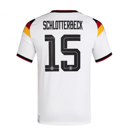 Koszulka piłkarska Niemcy Nico Schlotterbeck #15 Koszulka Podstawowej MŚ 2026 Krótki Rękaw Koszulka piłkarska Niemcy Nico Schlotterbeck #15 Koszulka Podstawowej MŚ 2026 Krótki Rękaw