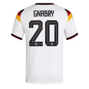 Koszulka piłkarska Niemcy Serge Gnabry #20 Koszulka Podstawowej MŚ 2026 Krótki Rękaw Koszulka piłkarska Niemcy Serge Gnabry #20 Koszulka Podstawowej MŚ 2026 Krótki Rękaw